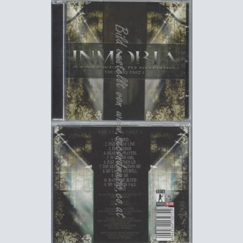 CD--INMORIA--A FAREWELL TO NOTHING - THE DIARY PART
