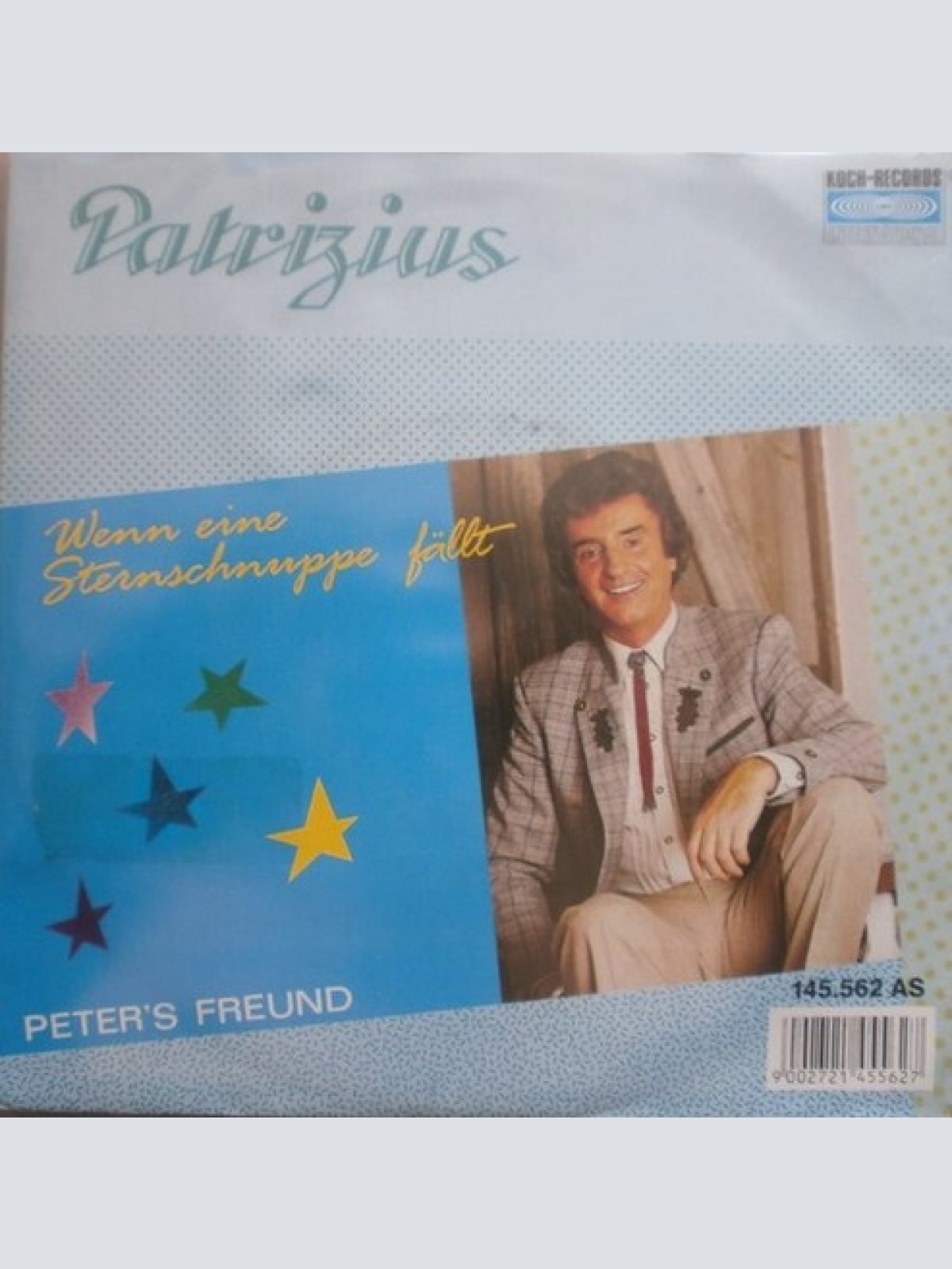 7", Single Patrizius - Wenn Eine Sternschnuppe Fällt