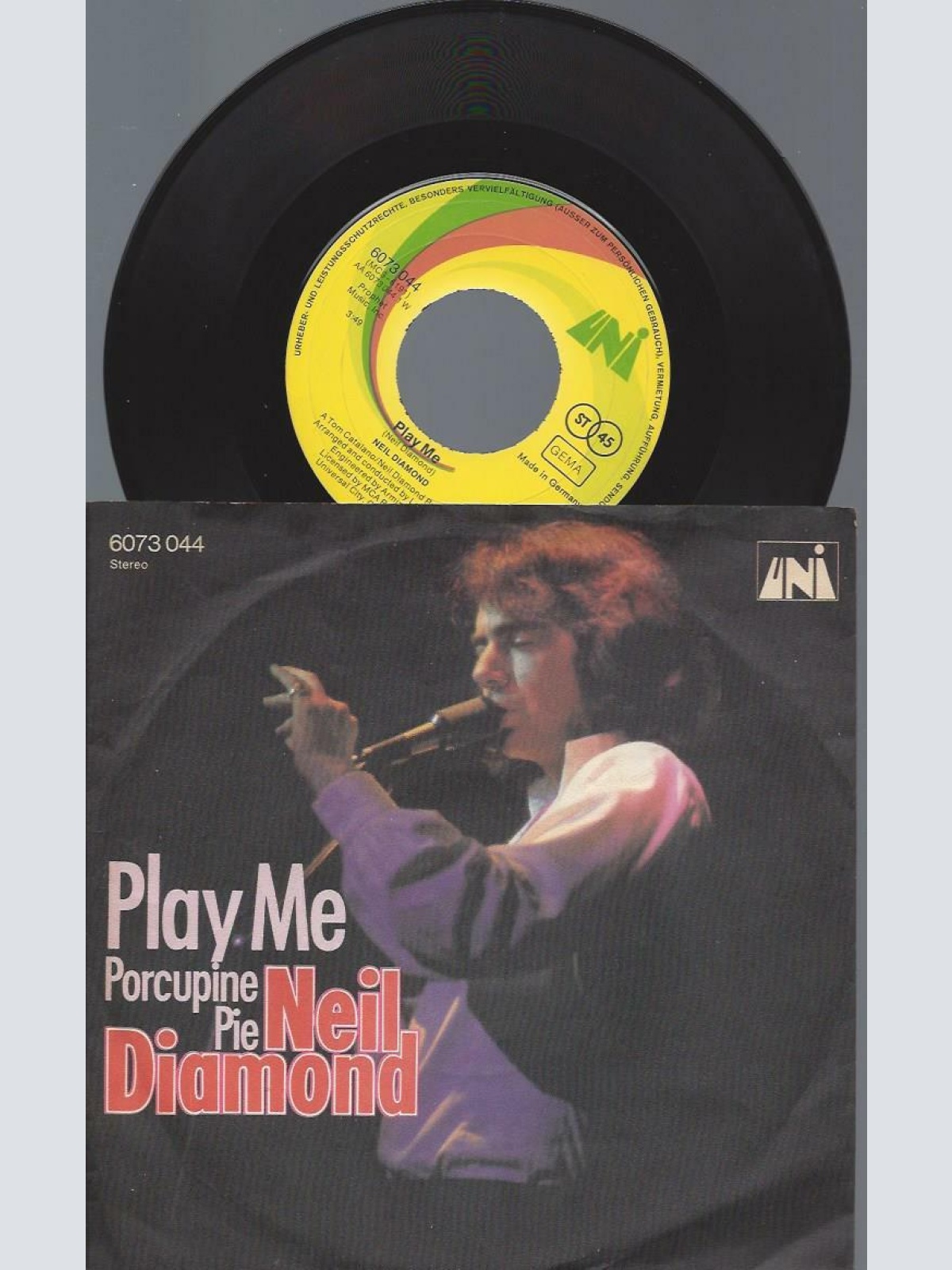 7"    Neil Diamond – Play Me