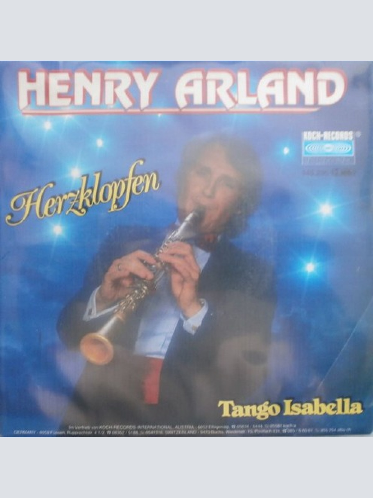 7", Single Henry Arland - Herzklopfen