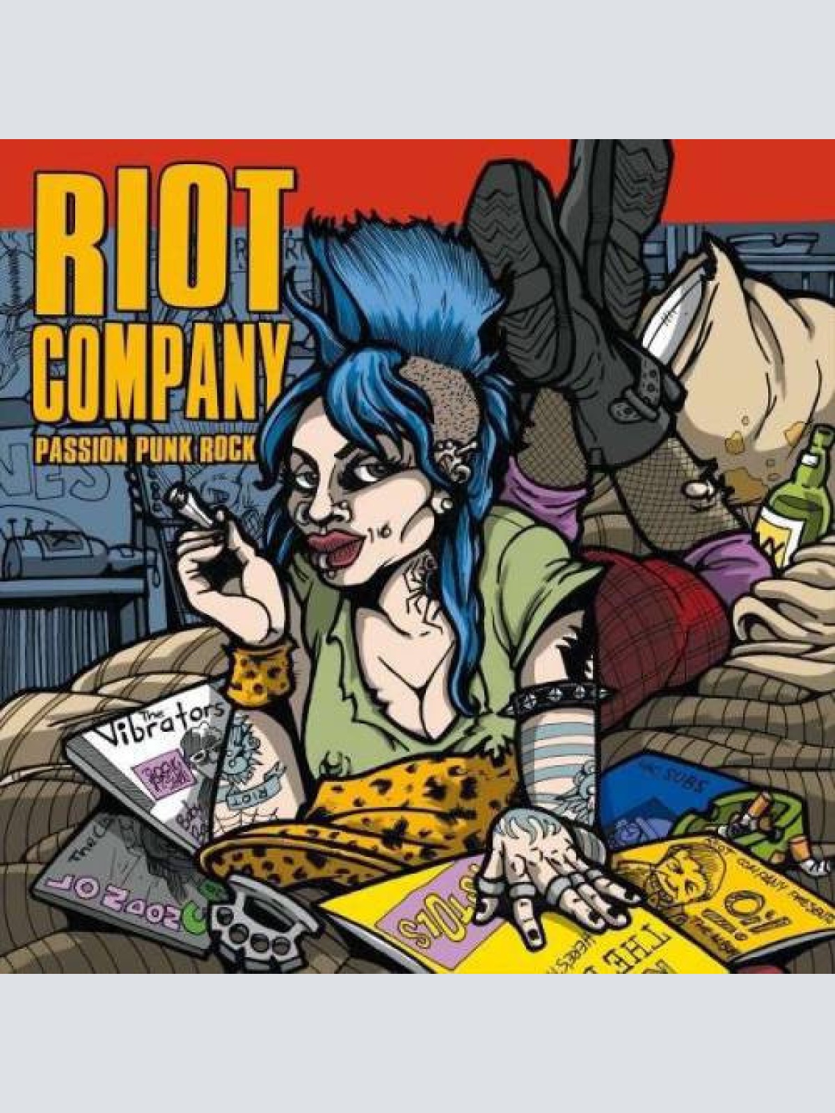 CD, Album Riot Company - Passion Punk Rock