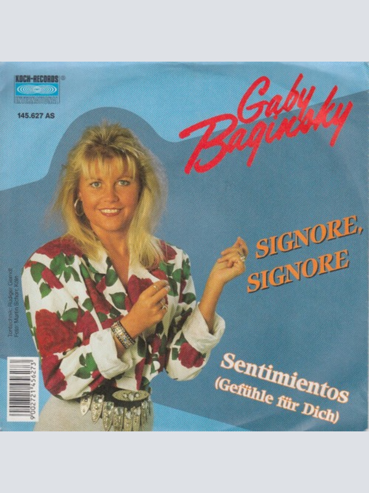 7", Single Gaby Baginsky - Signore, Signore