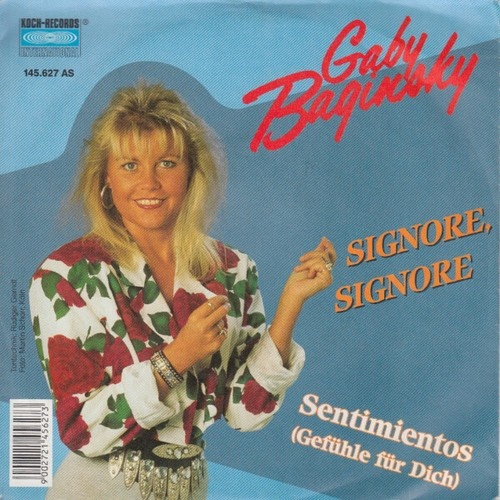7", Single Gaby Baginsky - Signore, Signore