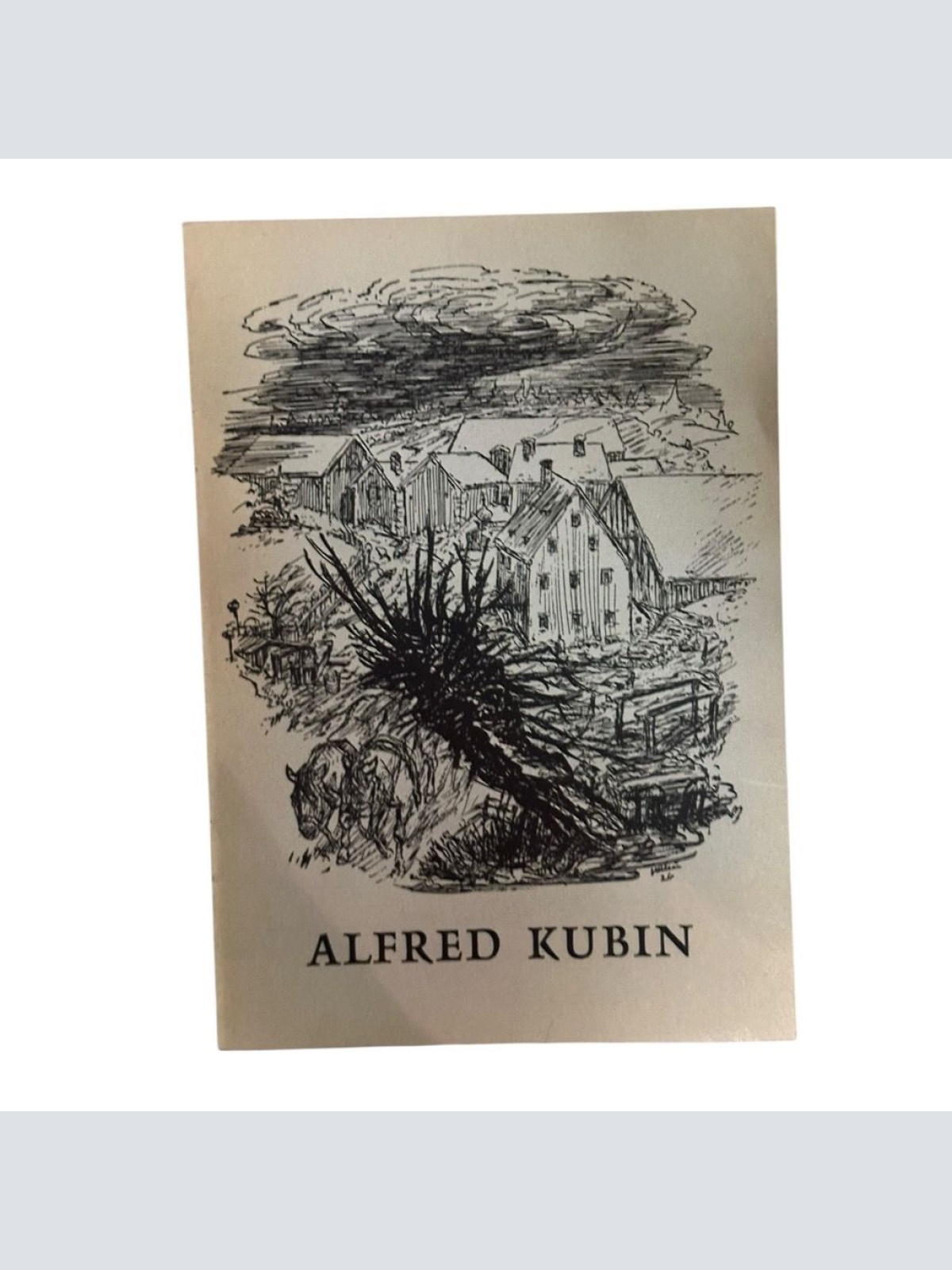 Alfred Kubin. Die Stadt Salzburg ehrt den Meister zum 80. Geburtstag. Temperabil