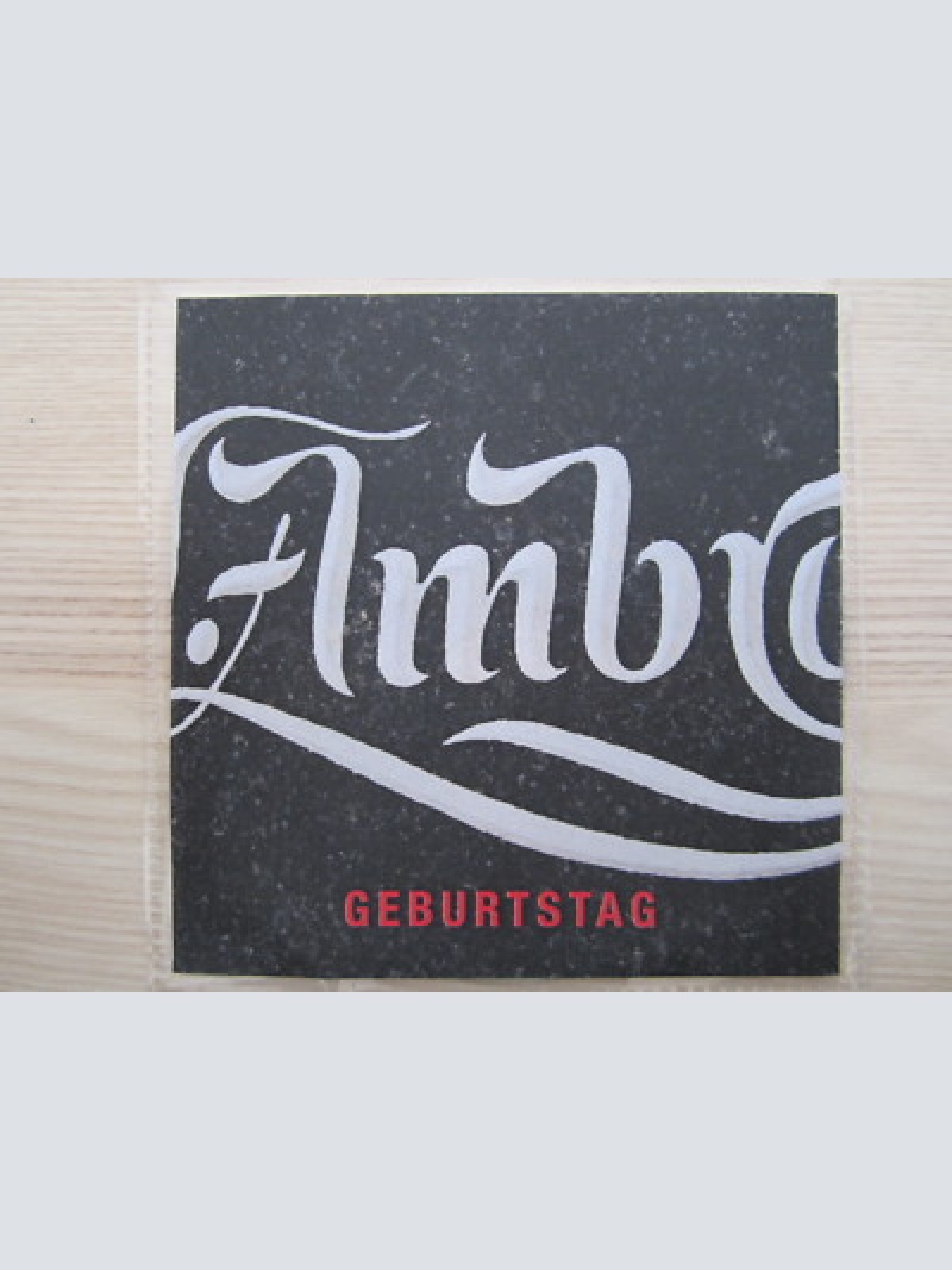 CD / WOLFGANG AMBROS / PROMO / MUSTER / TOP RARITÄT / AUSTROPOP /