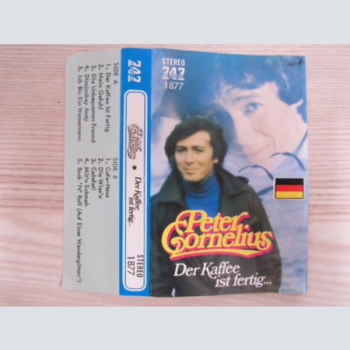 MC / PETER CORNELIUS-DER KAFFE IS FERT /  RARITÄT / AUSTRIA /  JAPAN PRESSUNG /