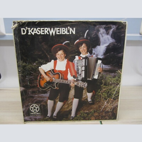 LP / D'KASERWEIBL'N -  Elfi & Maria - WBM - REC.  / AUSTRIA / RAR /  TESTPRESS /