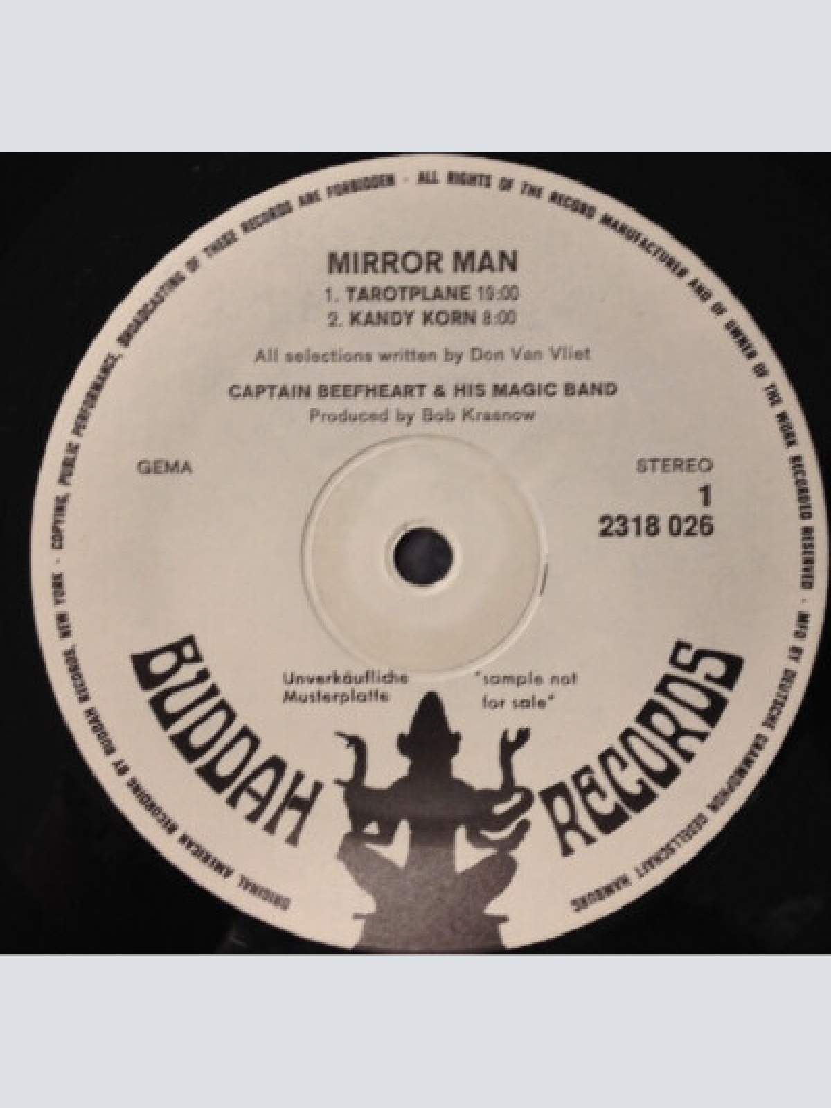 Captain Beefheart & His Magic Band* - Mirror Man (LP, Album, Promo)