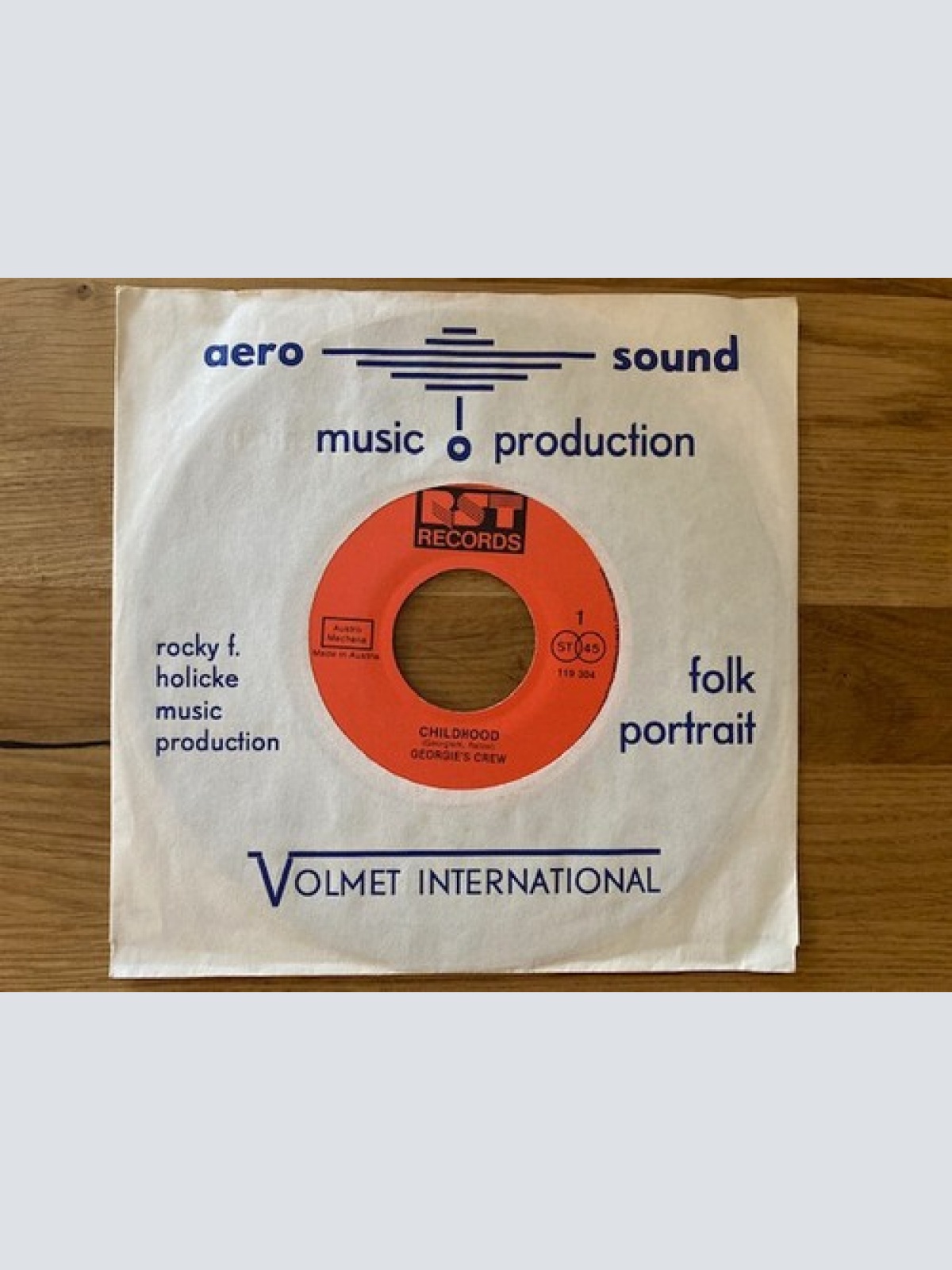 Georgie's Crew - Childhood (7", Single)