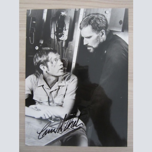 CHARLTON HESTON  - AUTOGRAMM- FOTO- ORIG. AUTOGRAMM-TOP RARITÄT /