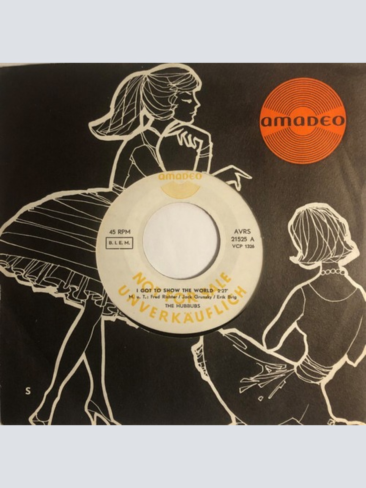 The Hubbubs - I Got To Show The World (7", Single, TP)