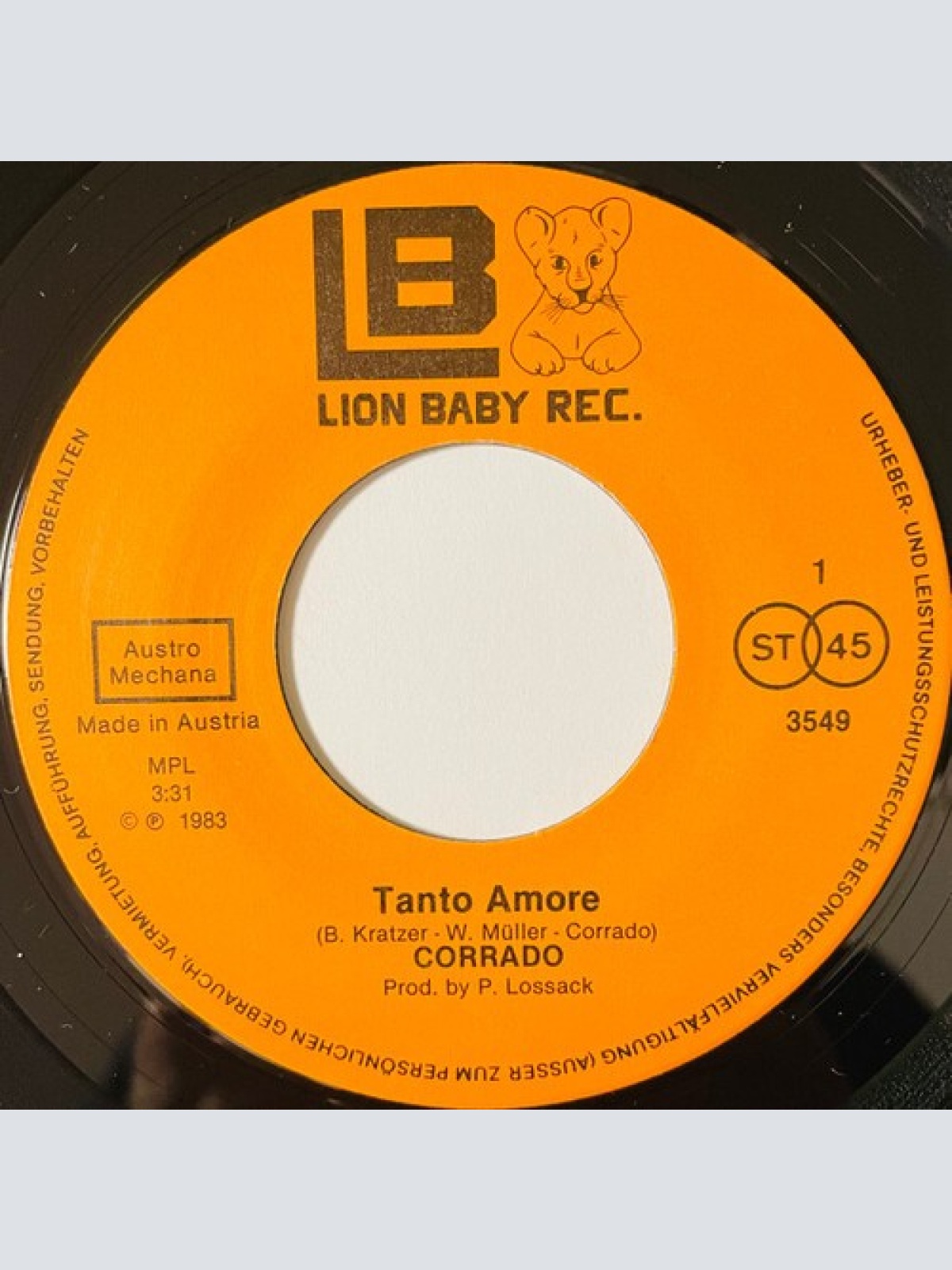 Various - Tanto Amore / Sweet Little Ernie (7")