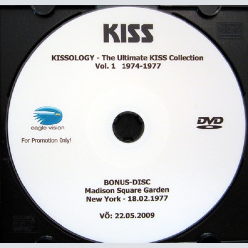 CD / DVD / KISS / KISSOLOGY / VOL.1 1974-1977 / RARITÄT / BONUS / PROMO /