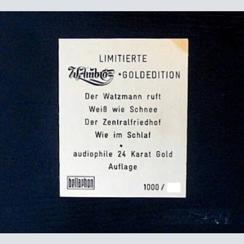 W. Ambros* - Limitierte Goldedition (Box, Comp, Ltd + 4xCD, Album, Ltd, Num)