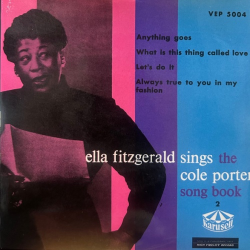 Ella Fitzgerald - Ella Fitzgerald Sings The Cole Porter Song Book 2 (7", EP)