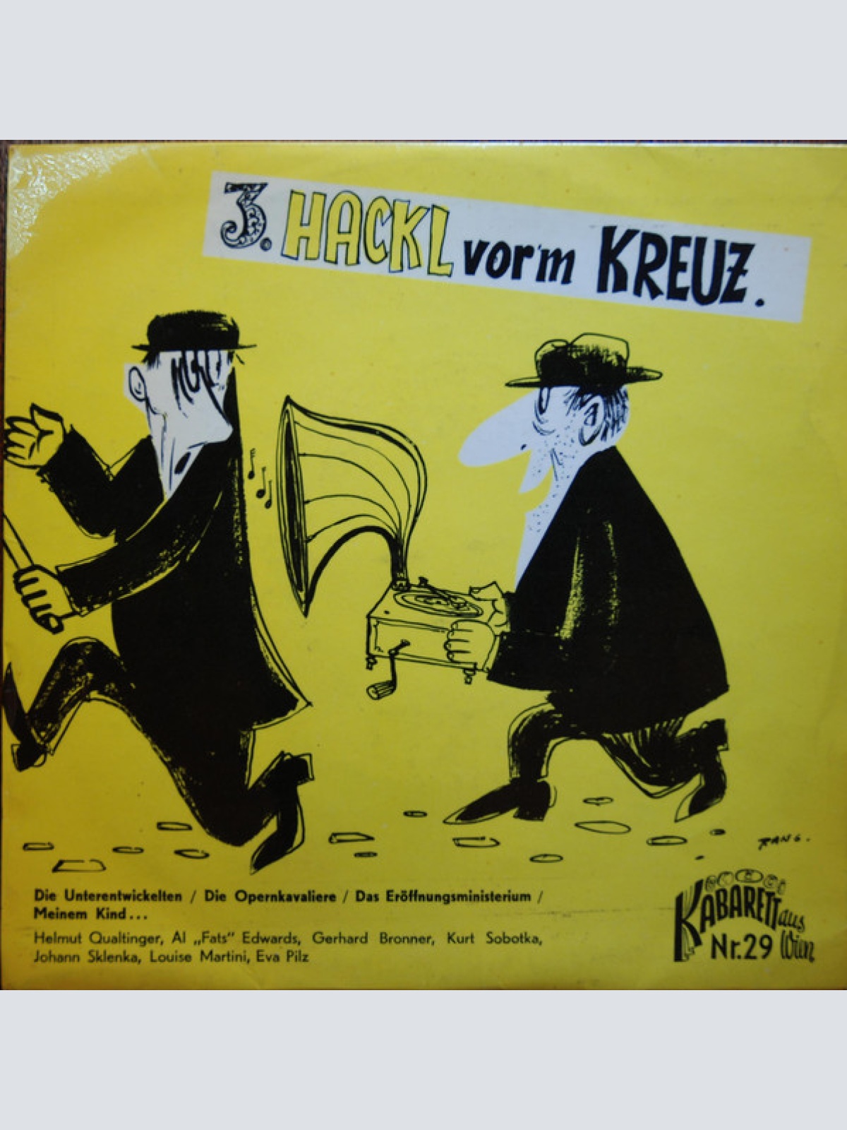 Various - 3. Hackl Vor'm Kreuz (7", RP)