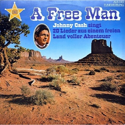 LP, Comp Johnny Cash - A Free Man (Johnny Cash Singt 20 Lieder Aus Einem Frei...