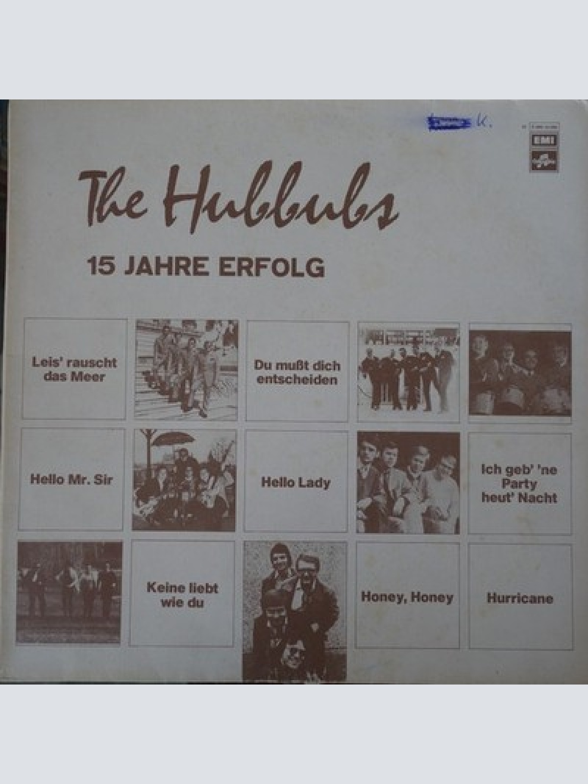 LP, Album, Comp The Hubbubs - 15 Jahre Erfolg