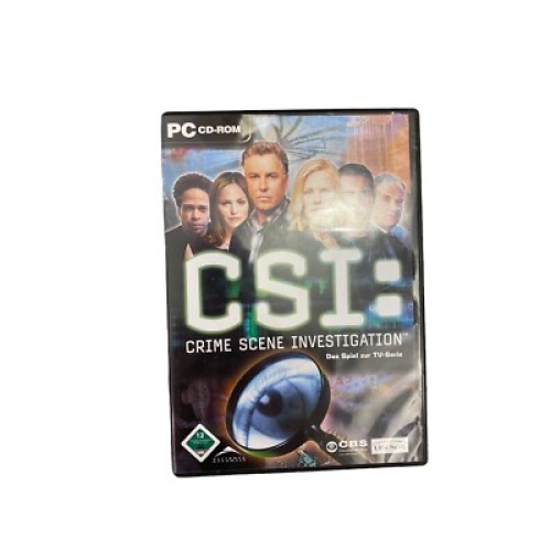 3415 CSI: CRIME SCENE INVESTIGATION DAS SPIEL ZUR TV-SERIE PC CD-ROM HC +Abb
