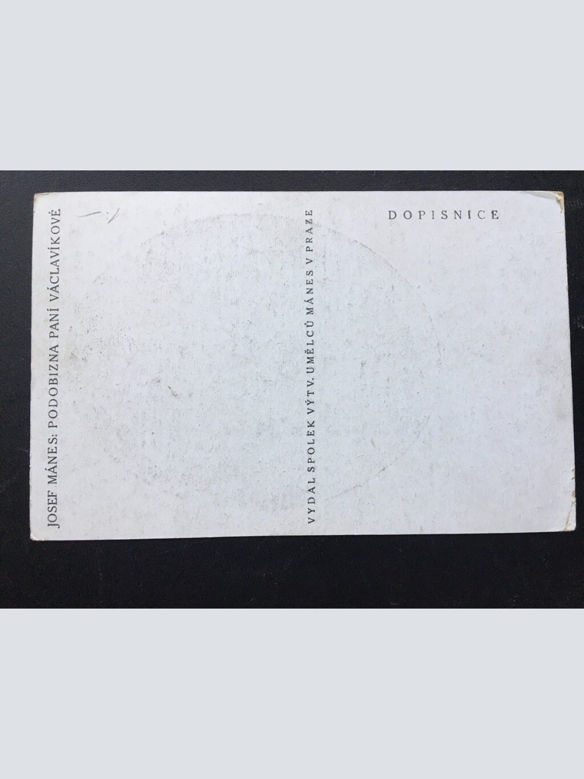 Portrait Frau (J.Manes) - Podobizna Pani Vaclavikove - Kümstlerkarte 400307 TH F