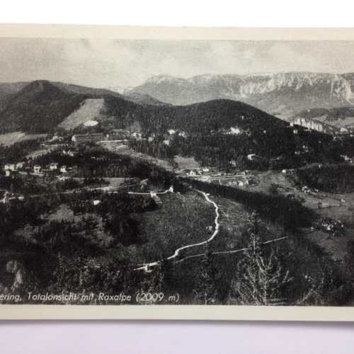 Semmering - Totalansicht - Raxalpe 30100 TH