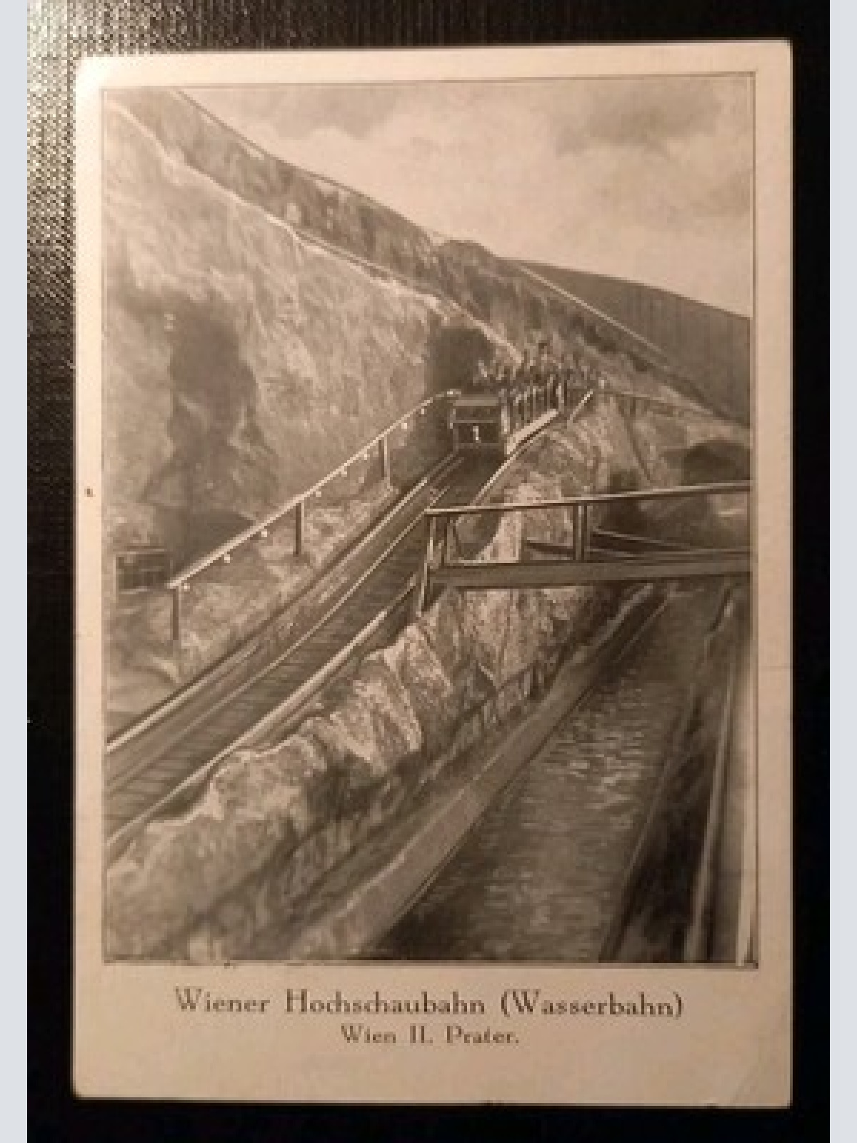 Wiener Hochschaubahn Wasserbahn Wien Prater Gr 1685 H