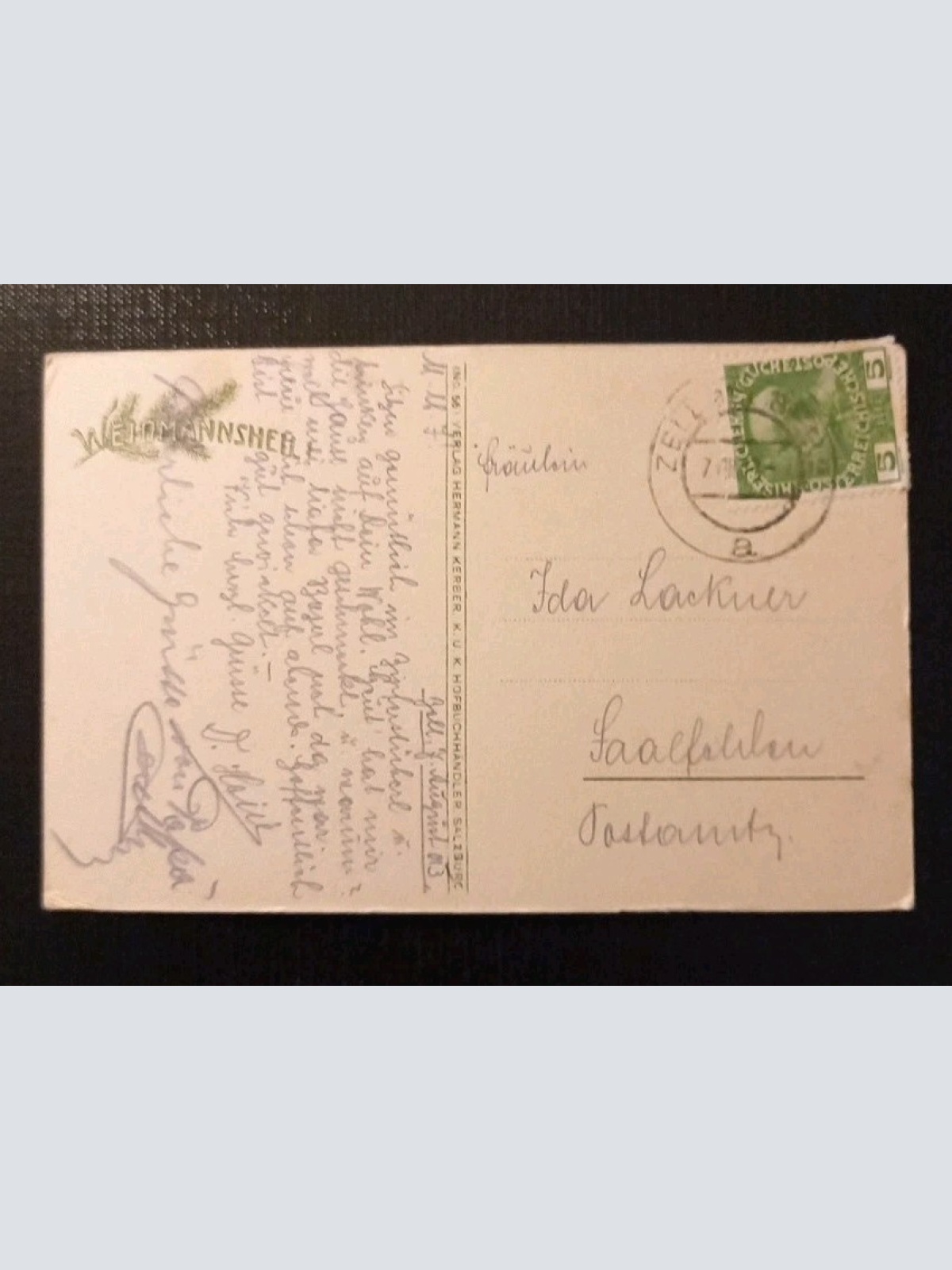 Ansichtskarte Pausinger Der Kampf Zwei Hirsche Gr 1796 H