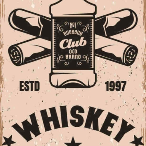 Schild Whiskey Limited Edition 25 Years Old Whisky Alkohol 27x10 Blech od.Holz