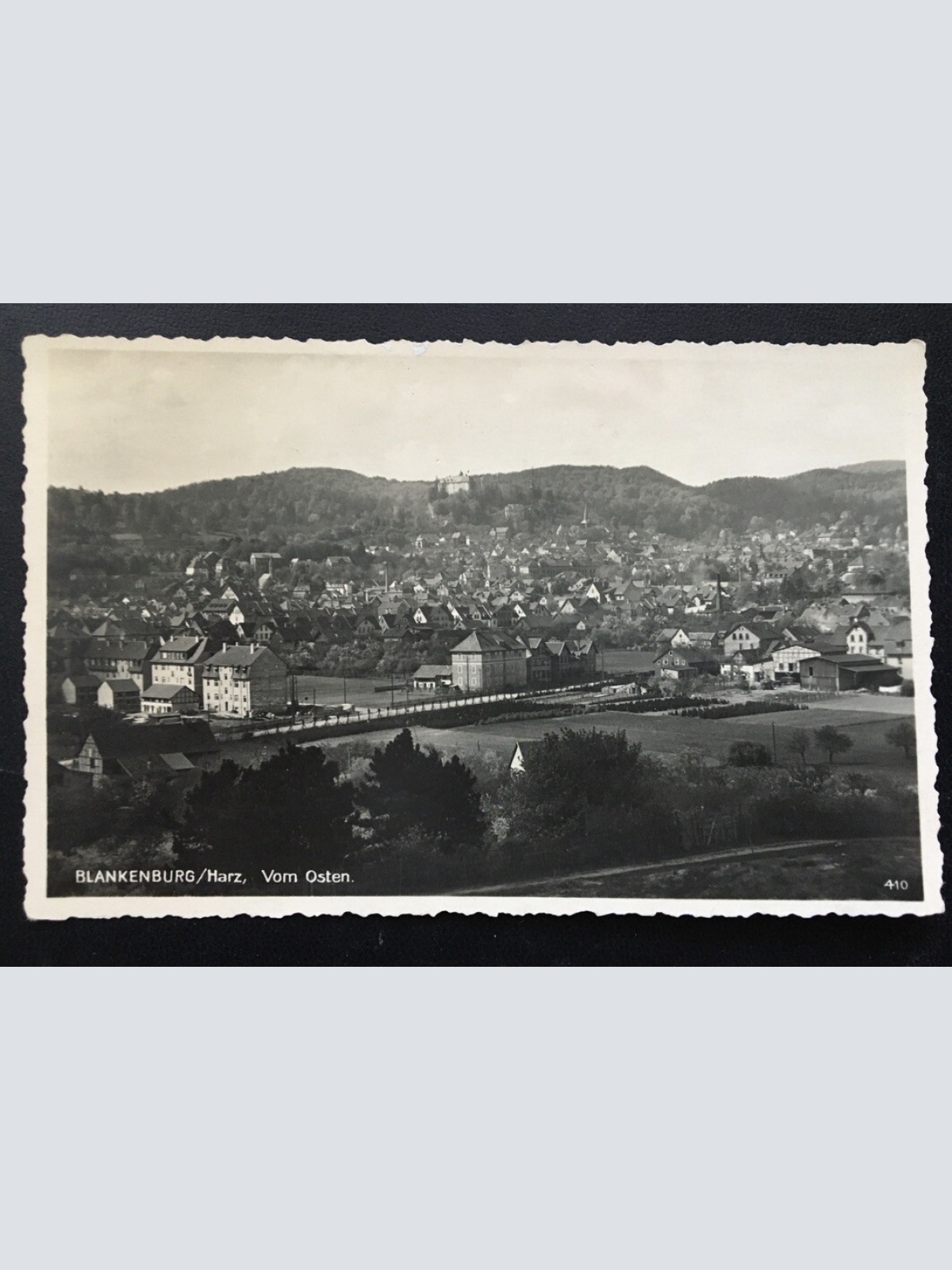 Blankenburg - Harz - Vom Osten - Blick auf Ort - Deutschland 400318 TH F
