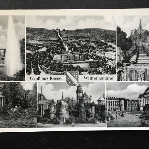 Gruß aus Kassel - Wilhelmshöhe - Collage - Deutschland 400397 TH