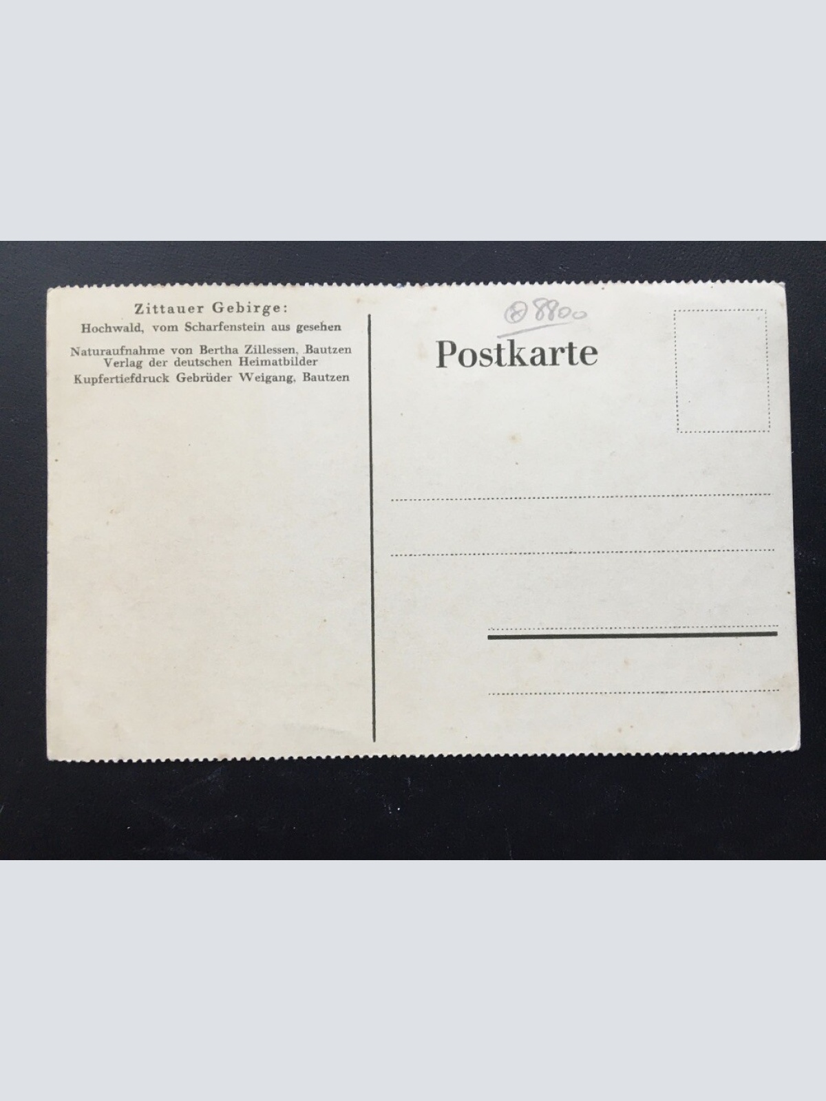 Blick v. Scharfenstein zum Hochwald - Zittauer Gebirge - Deutschland 400379 TH F