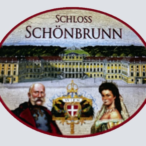 KuK Nostalgie Holzschild Schloß Schönbrunn Kaiser Franz Josef Sisi Wien Ö Schild