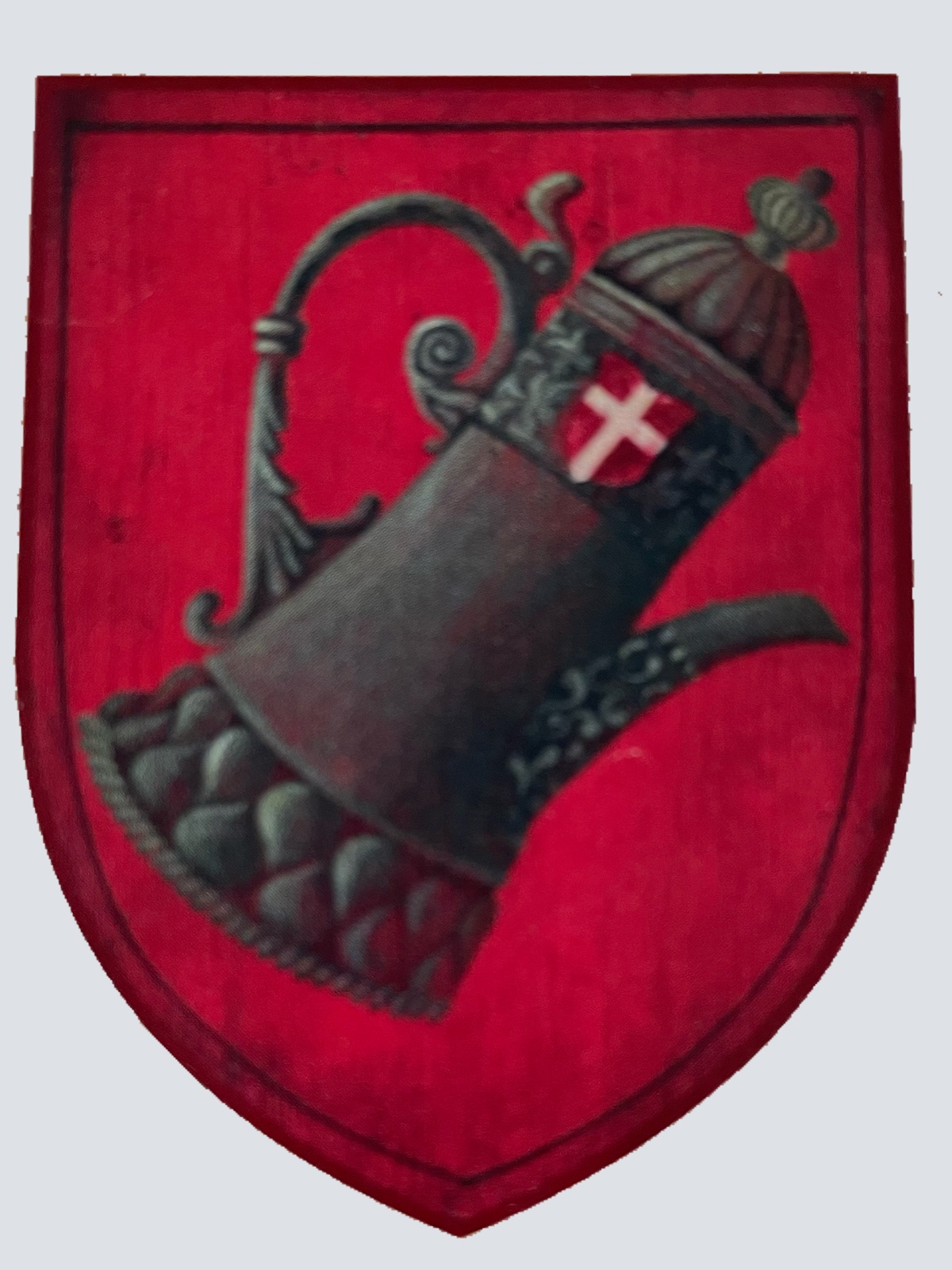 Nostalgie Holzschild Spirituosen Schänker Wien Alkohol Österreich Schild