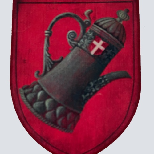 Nostalgie Holzschild Spirituosen Schänker Wien Alkohol Österreich Schild