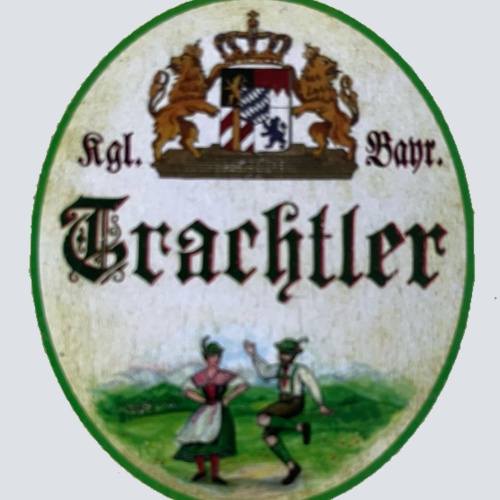 Nostalgie Holzschild Bayern Königlich Bayerische Trachtler Trachten Schild