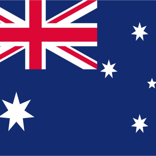 Schild Flagge Australien Australia Fahne 12x18 / 20x30 / 30x40 Blech od. Holz
