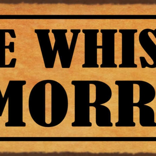 Schild Free Whiskey Tomorrow Morgen Gratis Whisky Alkohol 27x10 Blech od.Holz