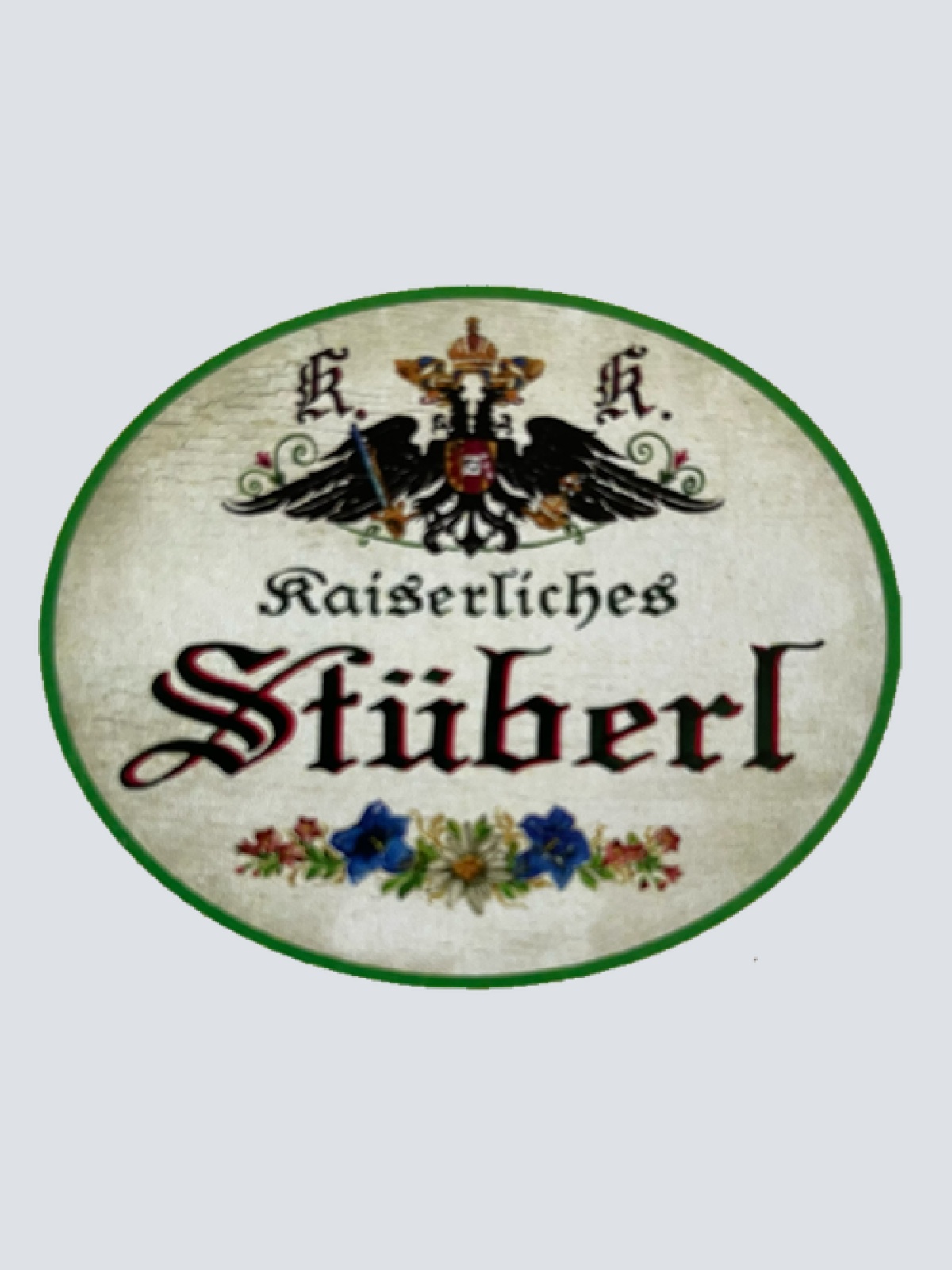 Kuk Nostalgie Holzschild Kaiserliches Stüberl Stube Arbeitszimmer Raum Schild