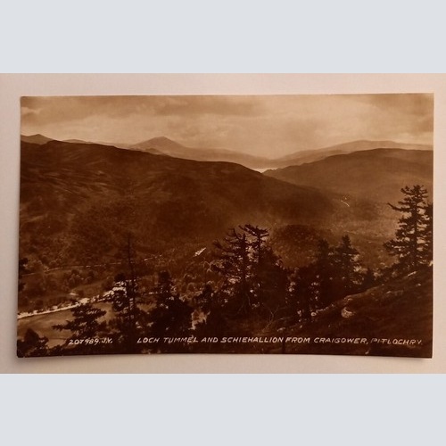 Loch Tummel and Schiehallion from Craigower, Pitlochry 500119A gr D