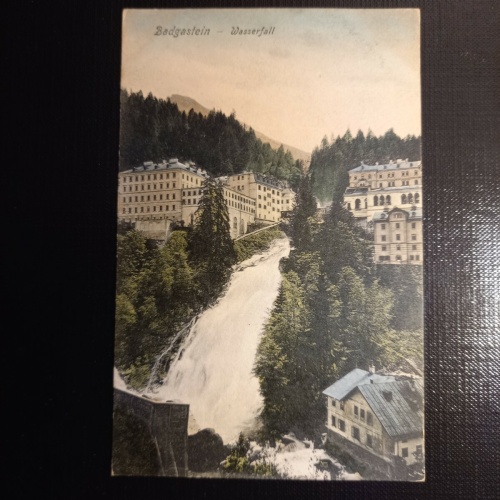 Bad Gastein Salzburg Wasserfall 410428 gr C