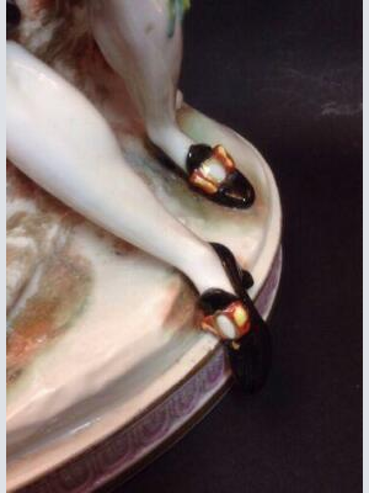 Ludwigsburg Porzellan ?  " Verliebtes Paar " um 1820 28 x 27 cm  12614