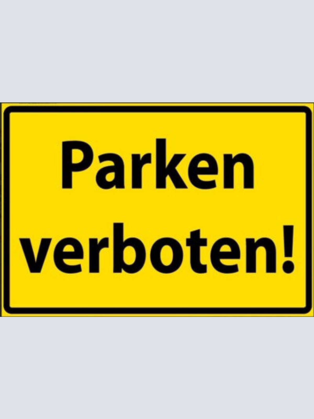 Nostalgie schild verbote parken verboten 12x18/ 20x30 /30 x 40 blech od.holz