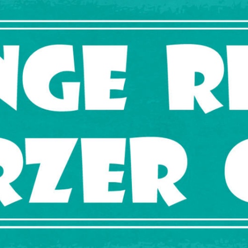 Schild Lange Rede Kurzer Gin Alkohol Spirituose Bar Lokal 27x10 Blech od.Holz