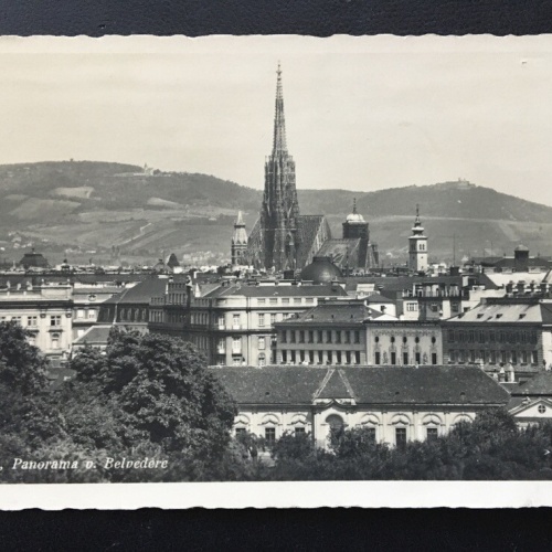 Wien - Panorama v. Belvedere - Österreich 400392 TH