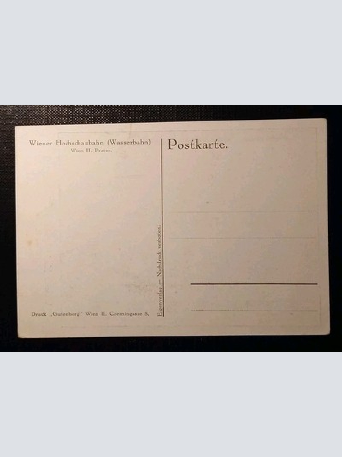 Wiener Hochschaubahn Wasserbahn Wien Prater Gr 8471 H