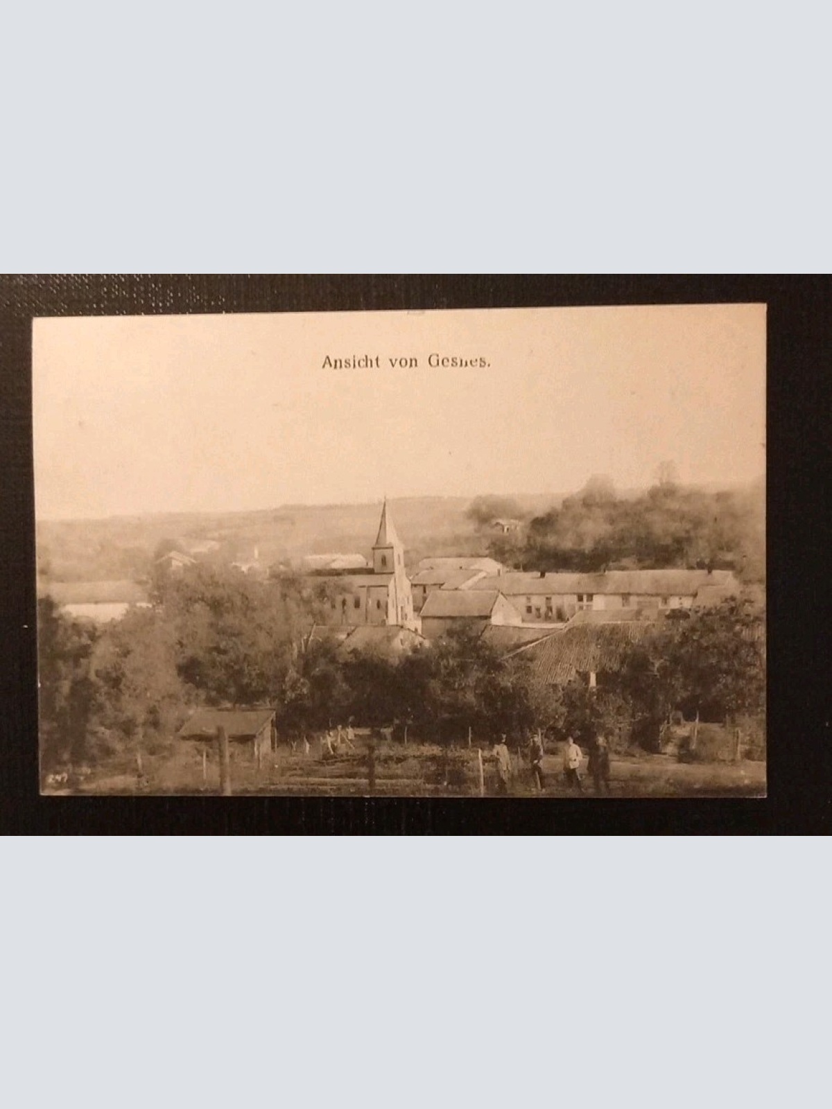 Ansicht Von Gesnes Mayenne Gr 1638 H