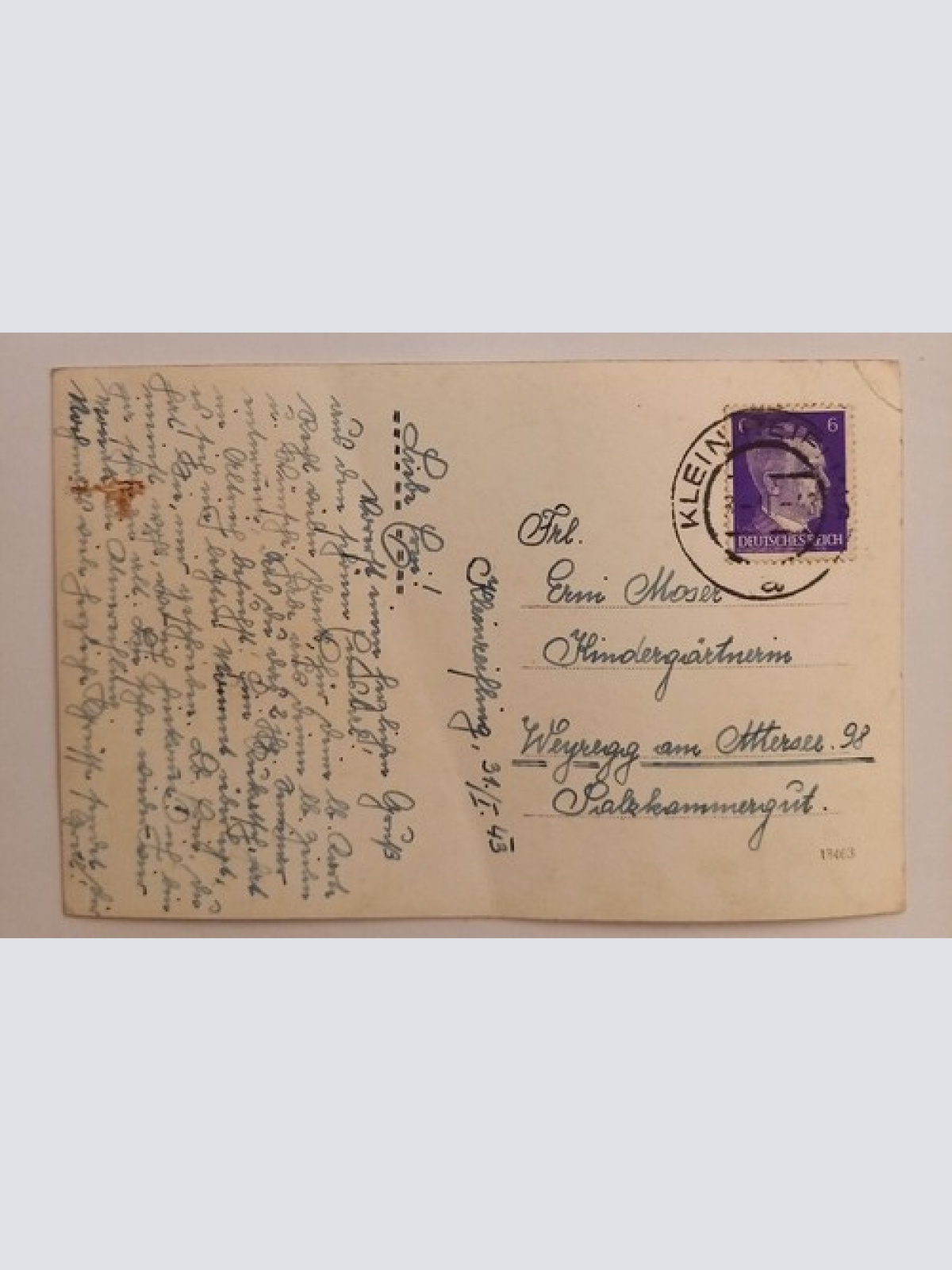 Klein Reifling Österreich 500104A gr D