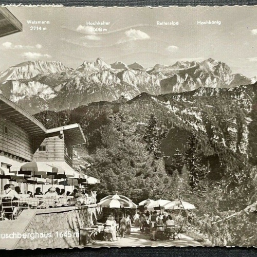 Blick v. Rauschberghaus Watzmann Hochkönig Gebirge Bayern Deutschland 410140 C