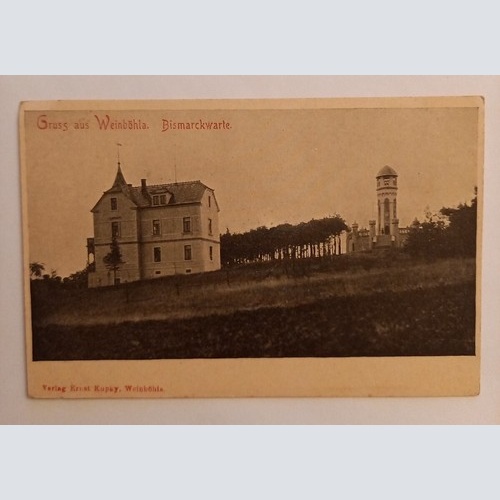 Weinböhla Bismarckwarte Verlag Kupky 500224A gr D