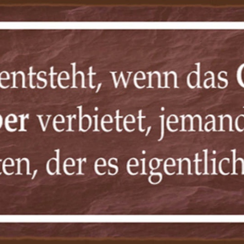Schild Stress Entsteht Wenn Gehirn Dem Körper Verbietet Jemanden Arsch Zu Treten